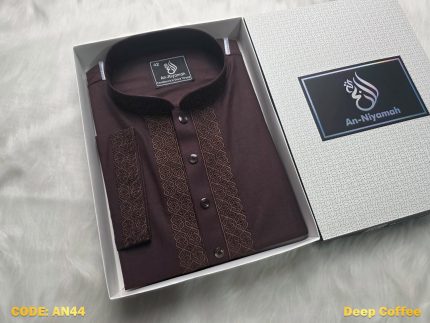 royal-deep-coffee-cotton-panjabi