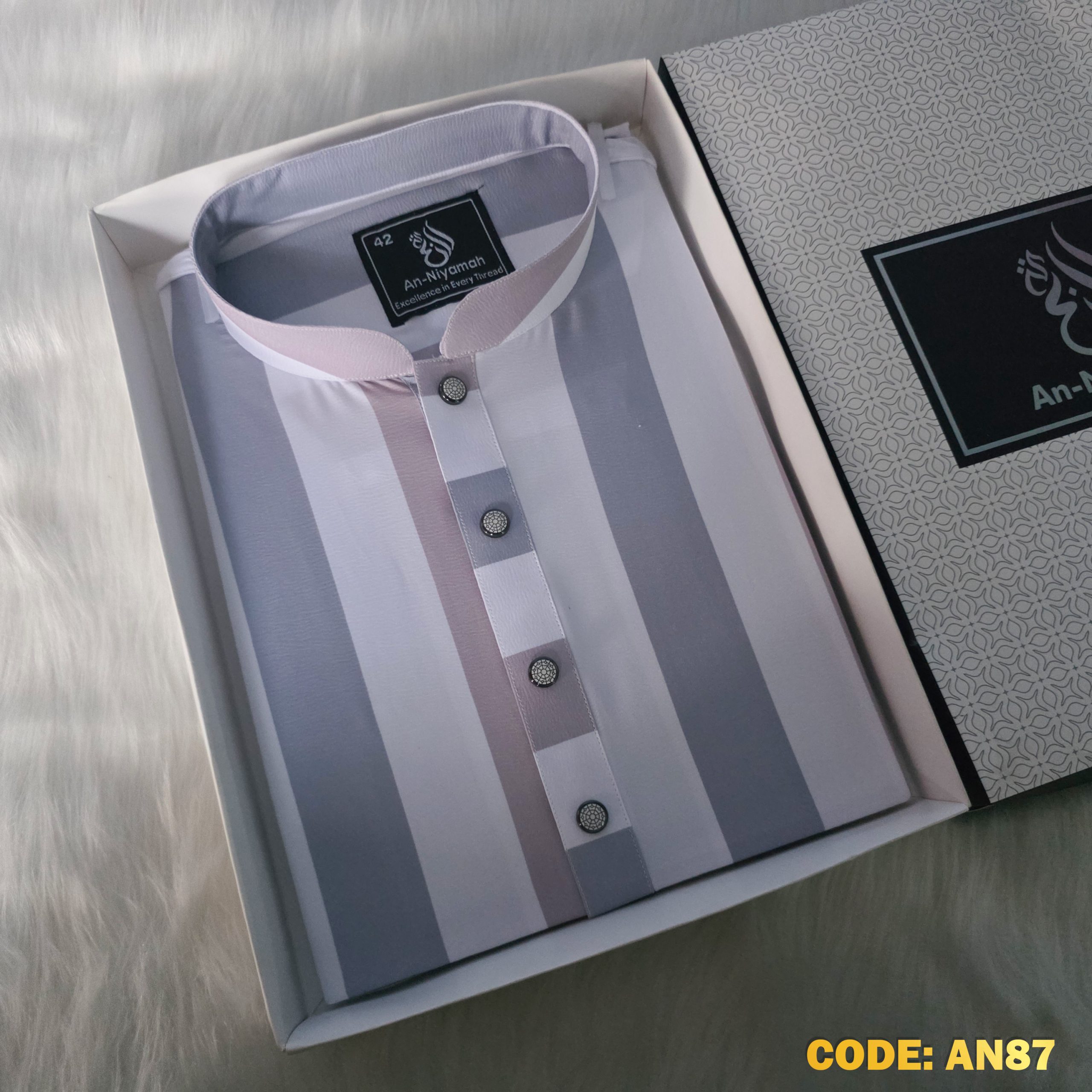 premium-light-taupe-white-striped-panjabi-summer-collection