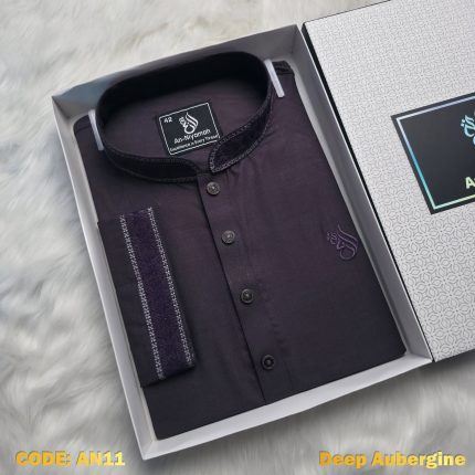 flower-cotton-panjabi-deep-aubergine
